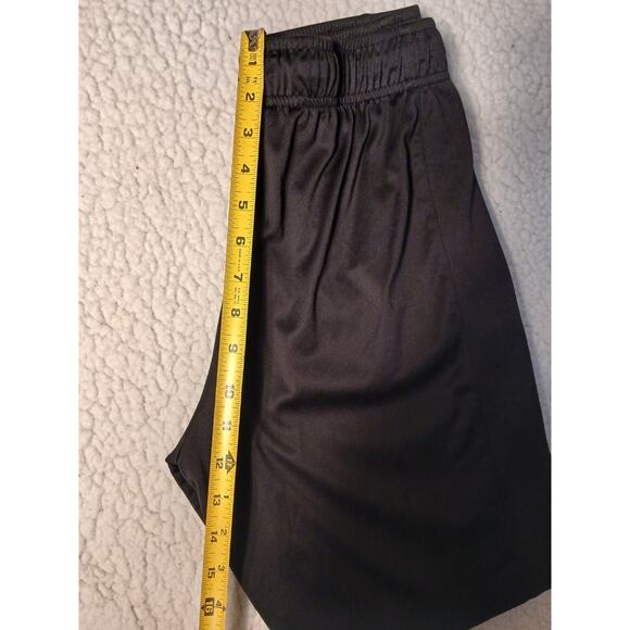 Athletic Works DriWorks Long Shorts Youth Sz XXL 18 Black Sleek Flowy Boxy Baggy - Picture 11 of 13